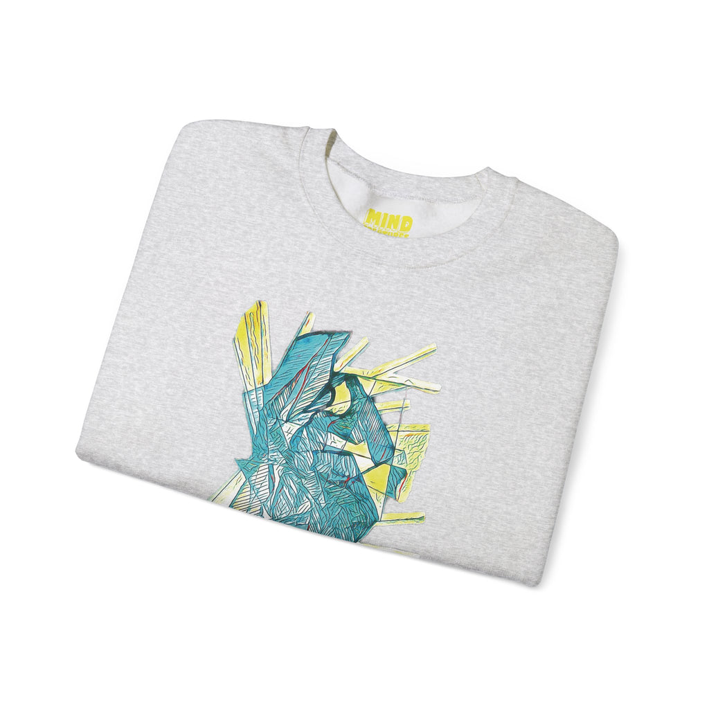 Lightspeed (Aqua) Unisex Heavy Blend™ Crewneck Sweatshirt