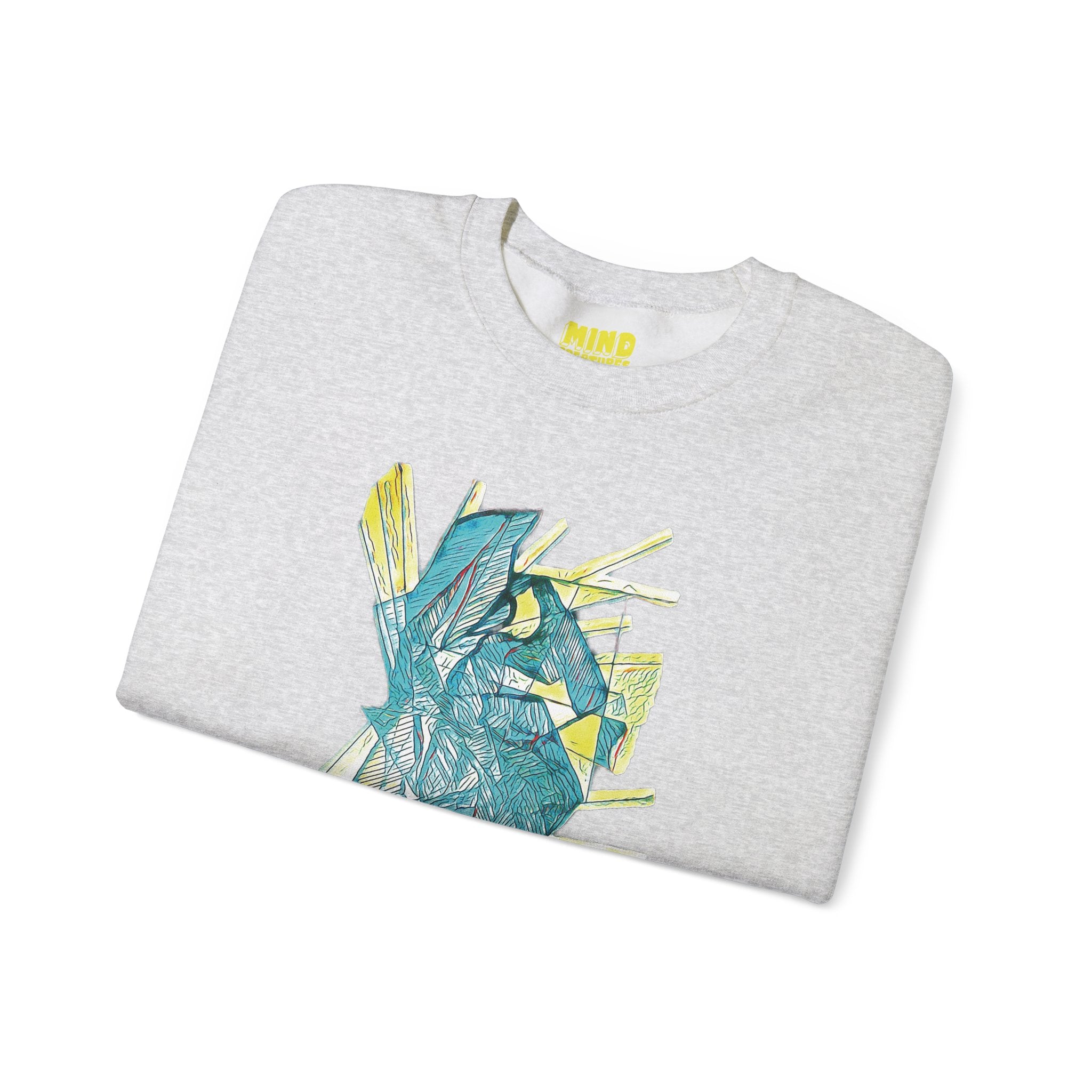 Lightspeed (Aqua) Unisex Heavy Blend™ Crewneck Sweatshirt