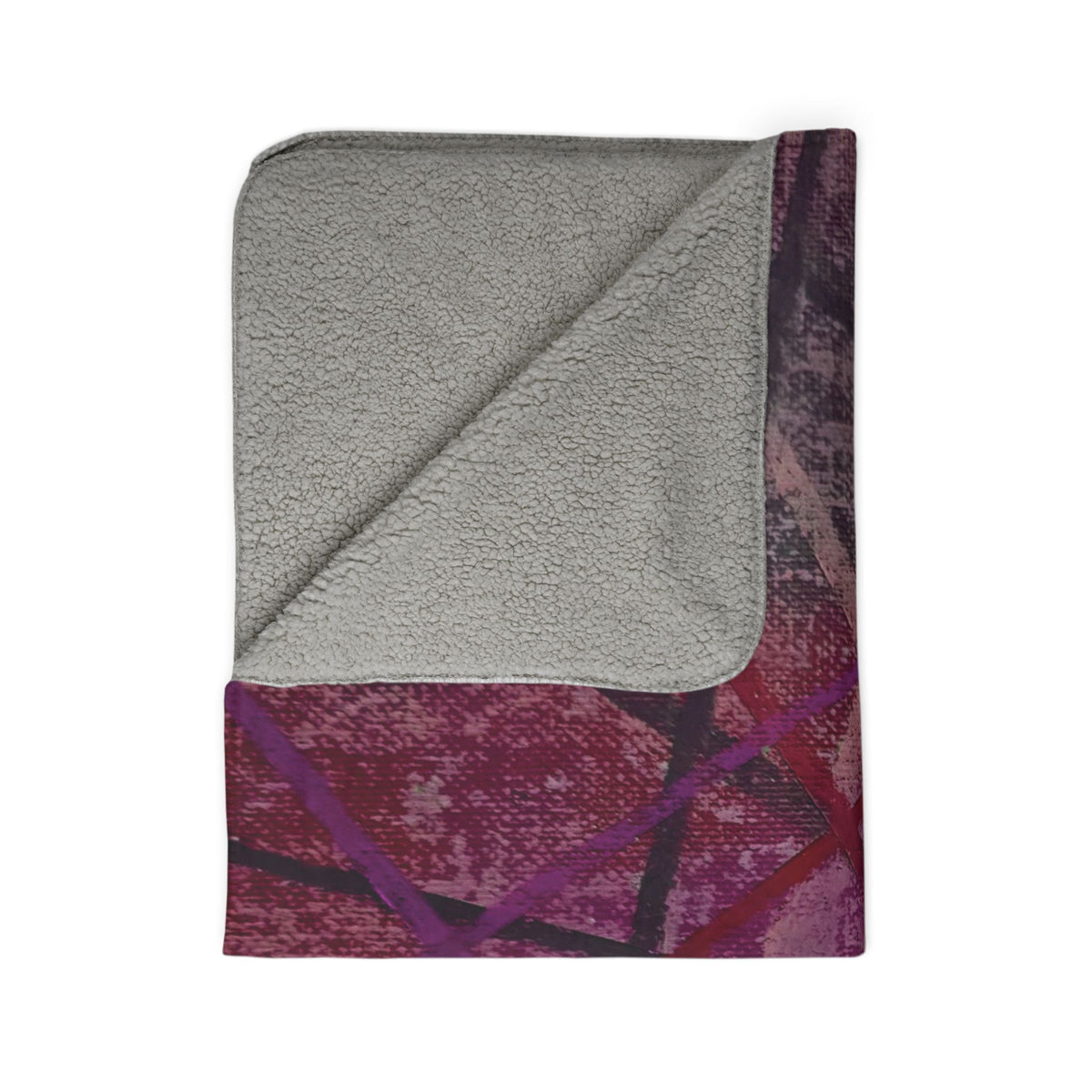 Knots Fleece Sherpa Blanket