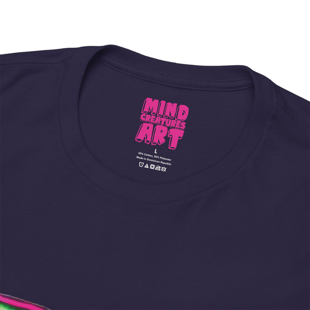 Cheshire (Pink & Green) Unisex Heavy Cotton Tee