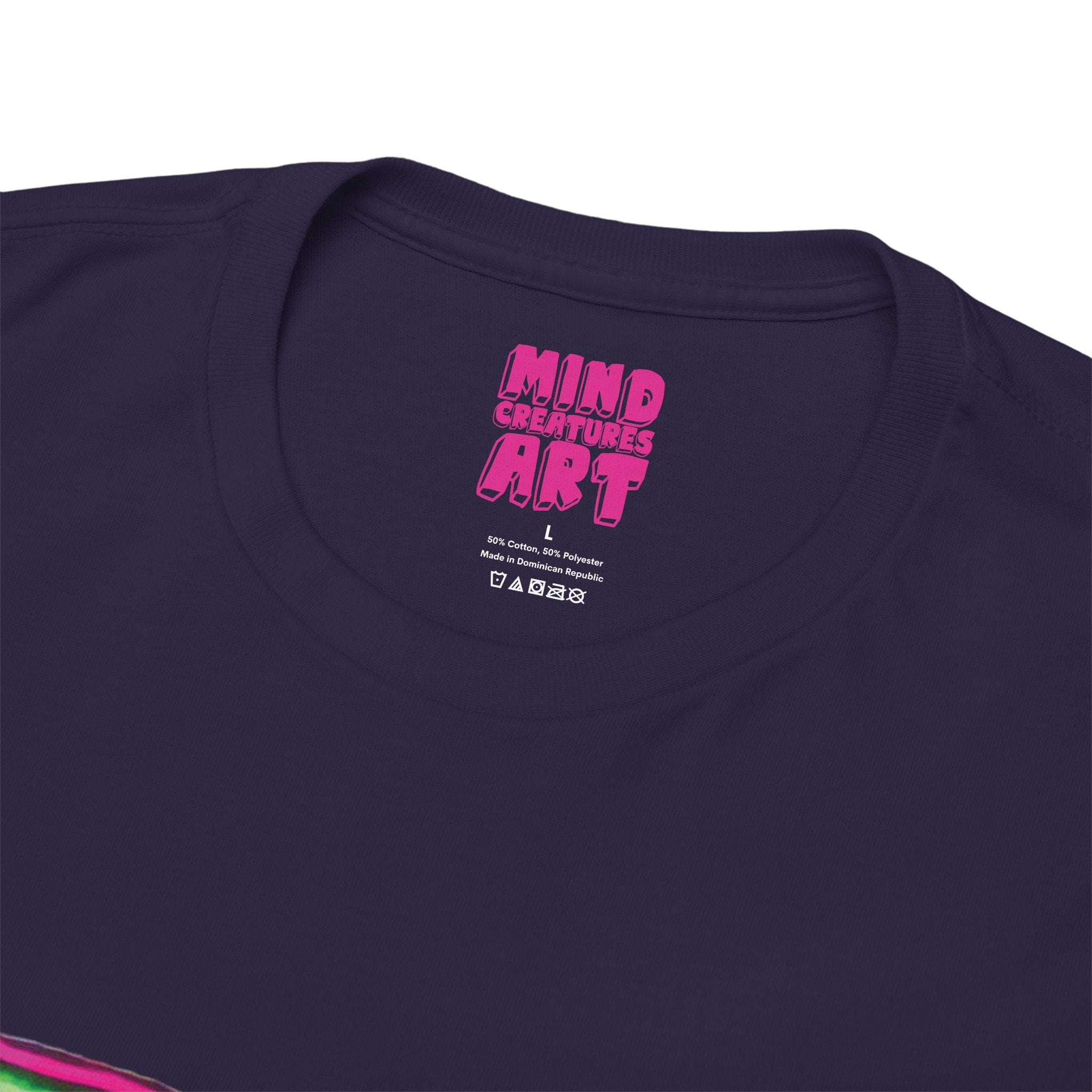 Cheshire (Pink & Green) Unisex Heavy Cotton Tee