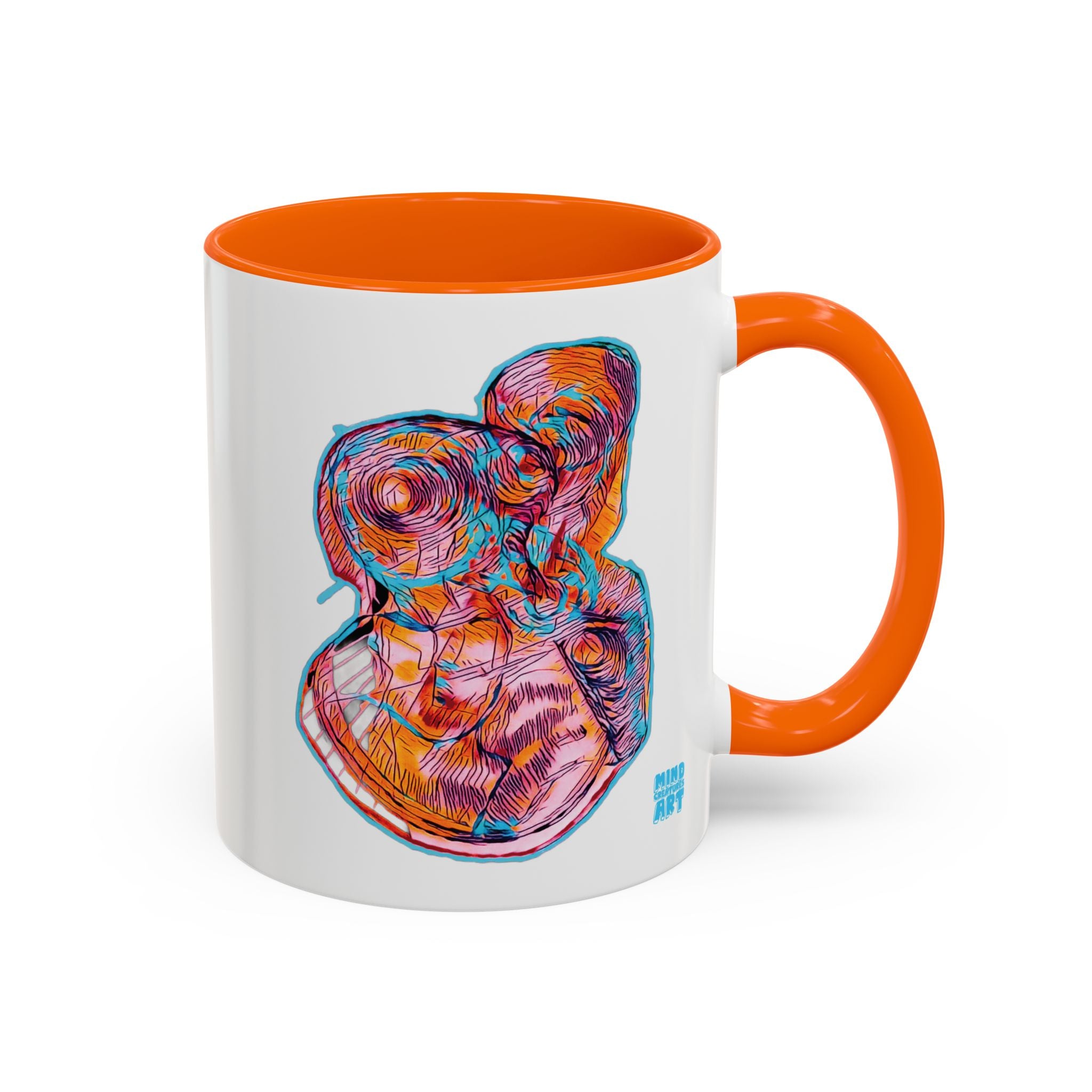 Curiosity (Pink) Accent Coffee Mug (11oz, 15oz)