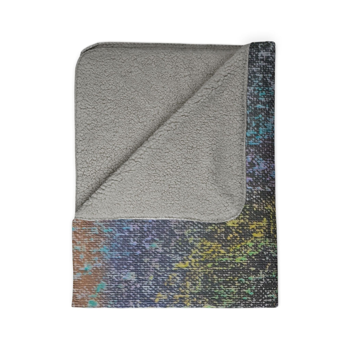 Iridescent (V2) Fleece Sherpa Blanket