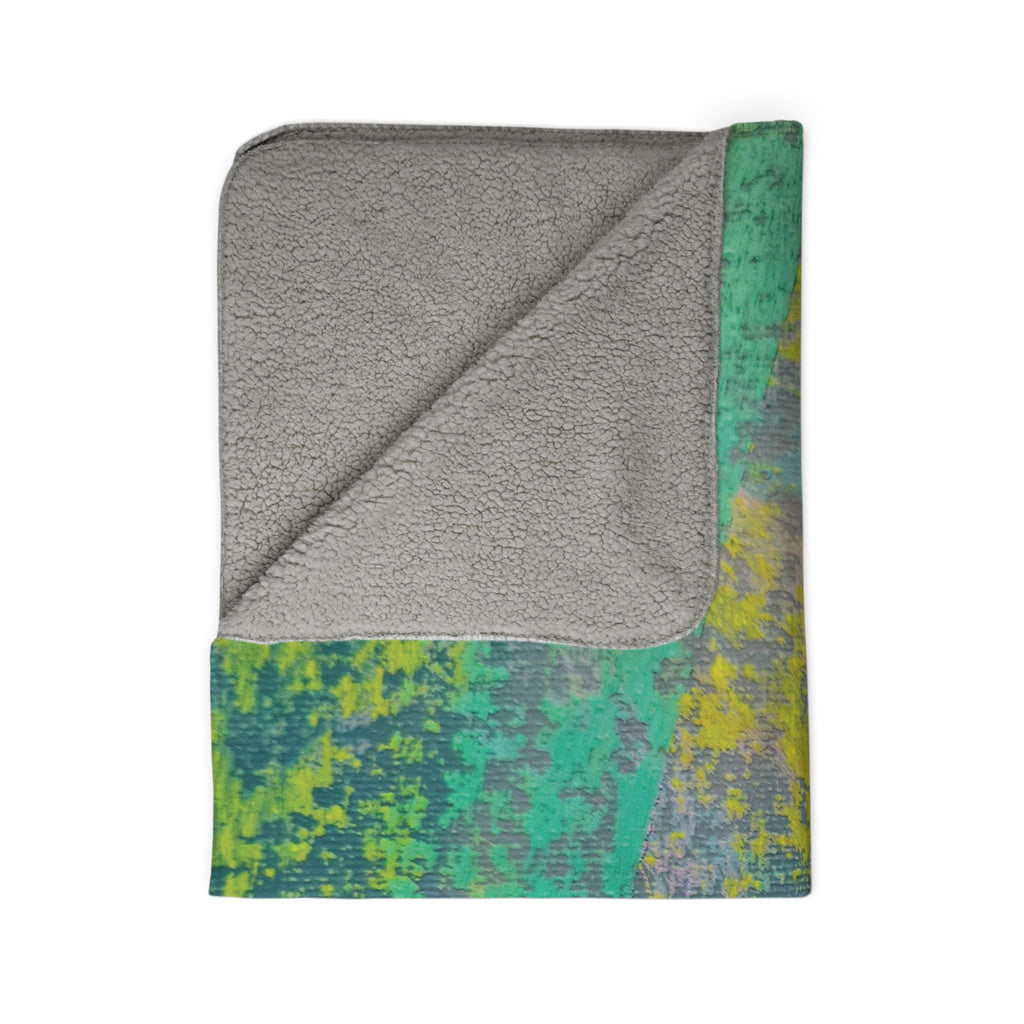 Spring Fleece Sherpa Blanket