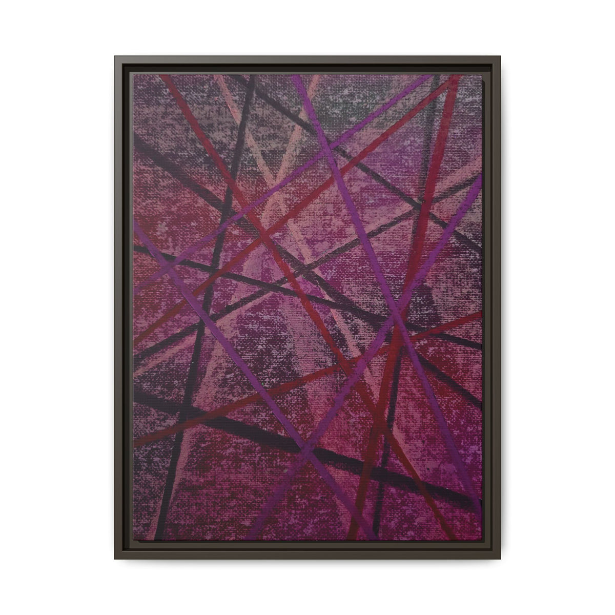 Knots Matte Canvas, Framed