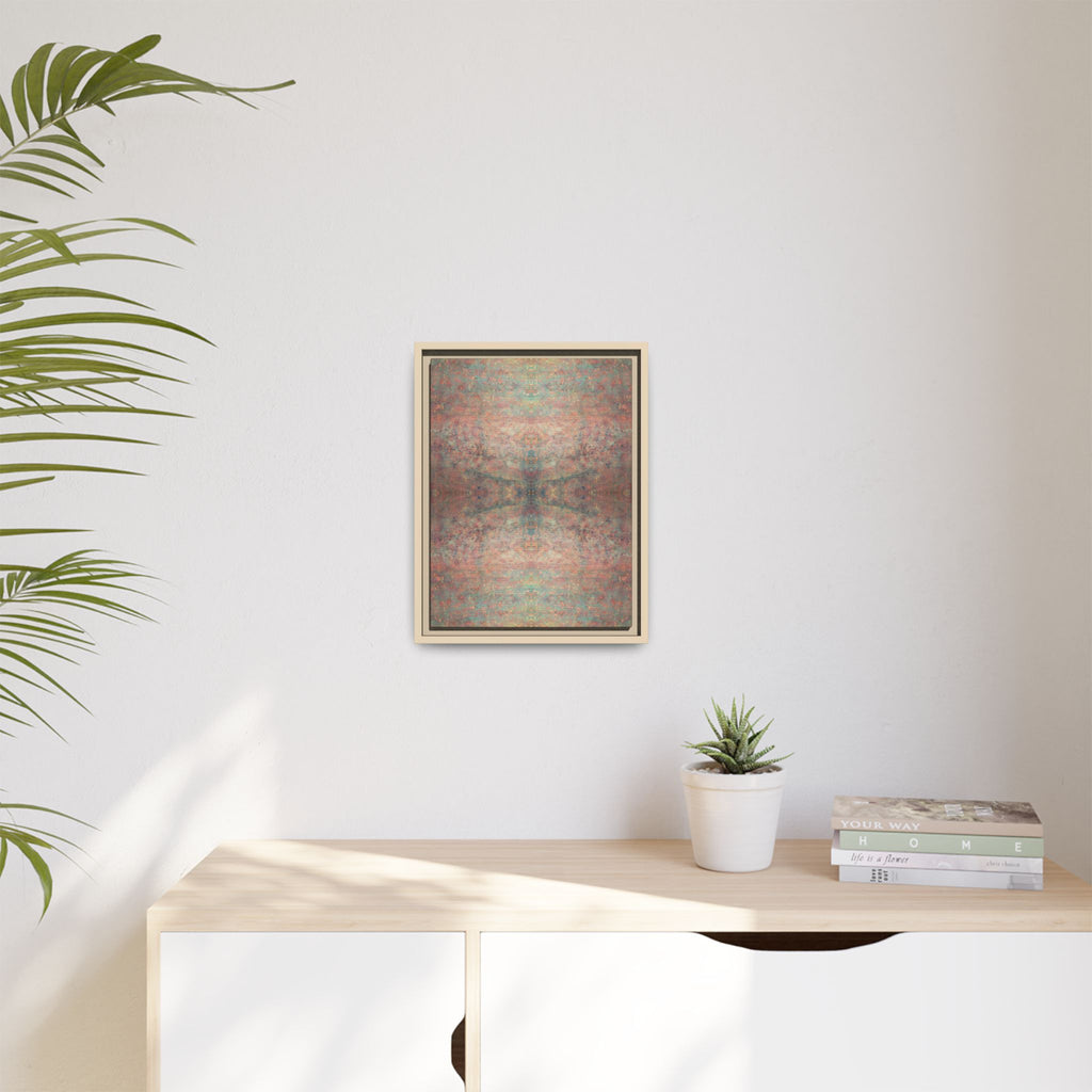 Hourglass Matte Canvas, Framed