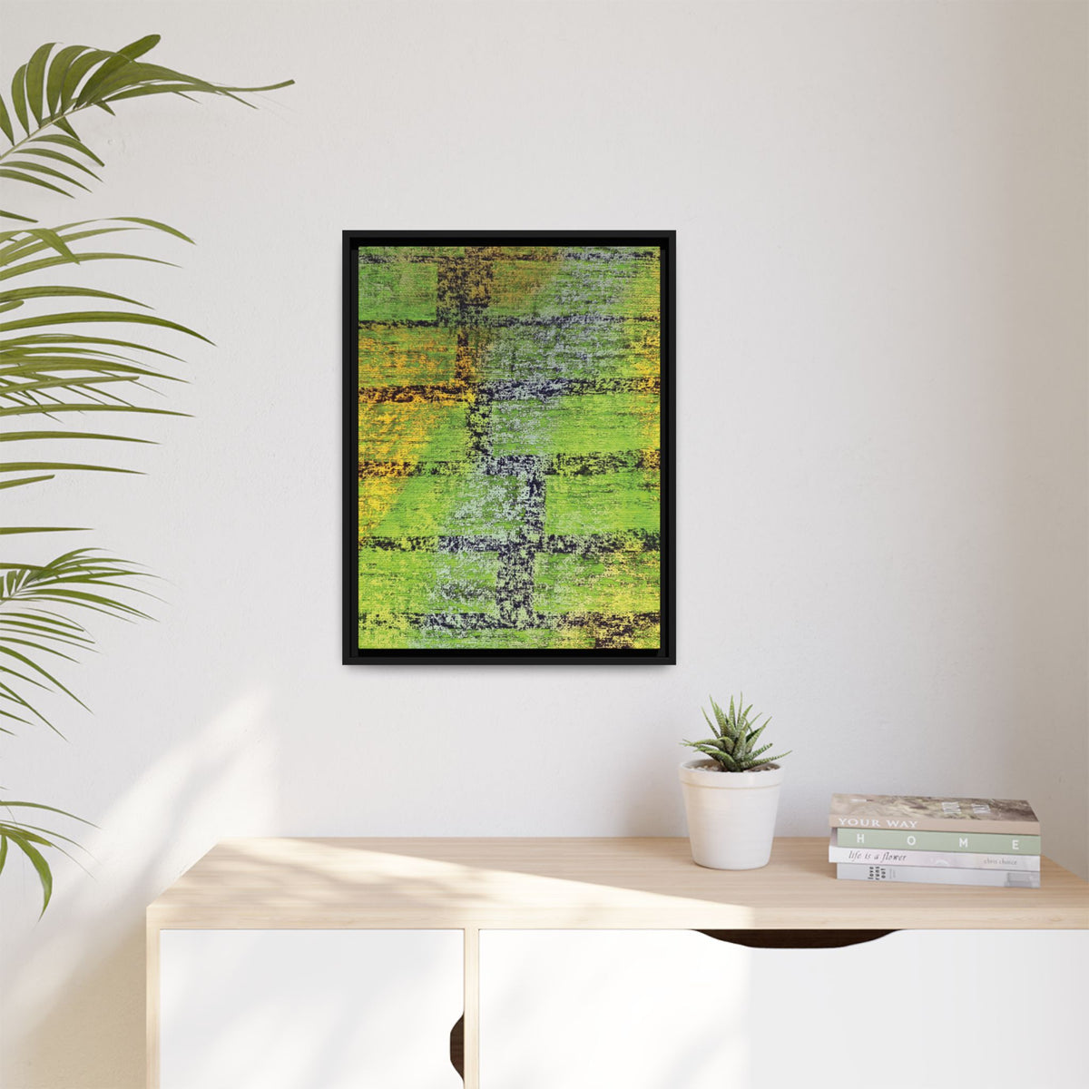 Experiment Matte Canvas, Framed