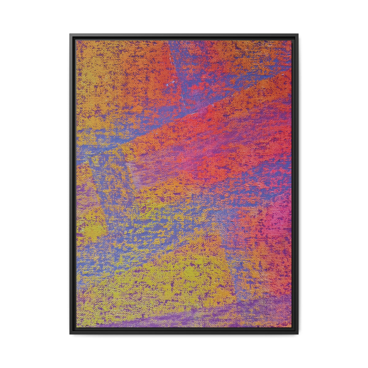 Sunset Matte Canvas, Framed