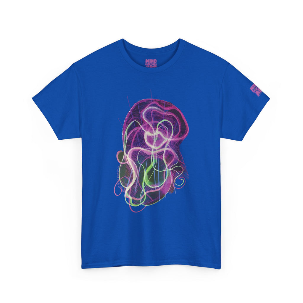 Davy Jones (Electric Purple) Unisex Heavy Cotton Tee