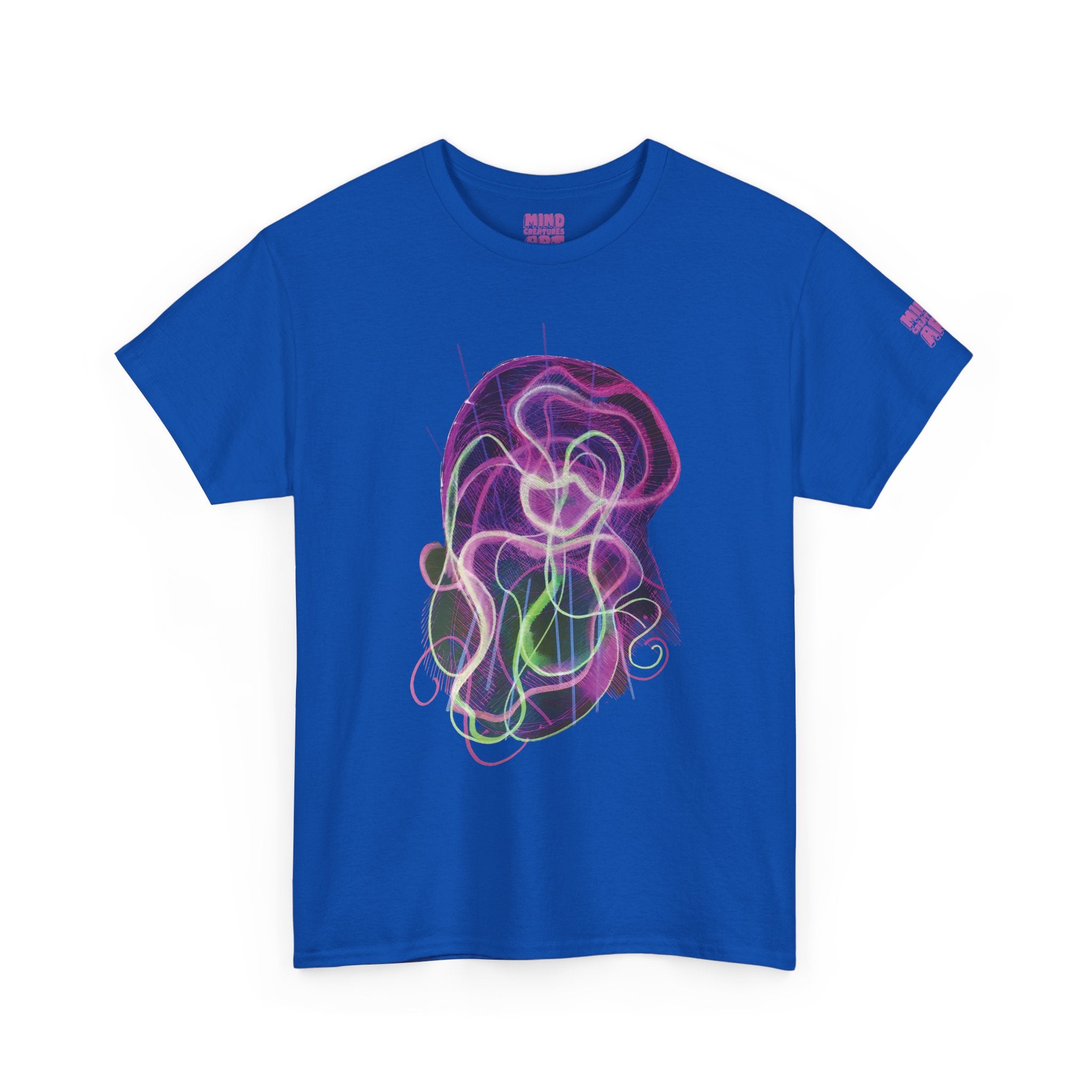 Davy Jones (Electric Purple) Unisex Heavy Cotton Tee