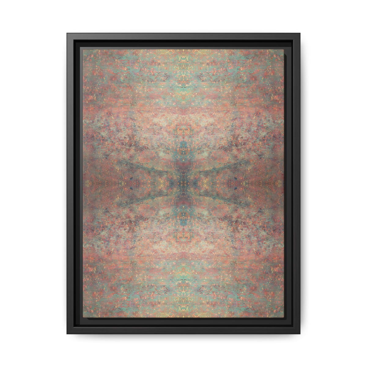 Hourglass Matte Canvas, Framed