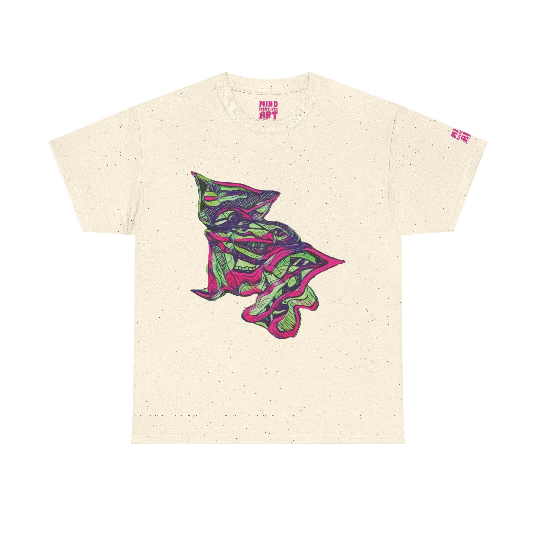 Cheshire (Pink & Green) Unisex Heavy Cotton Tee