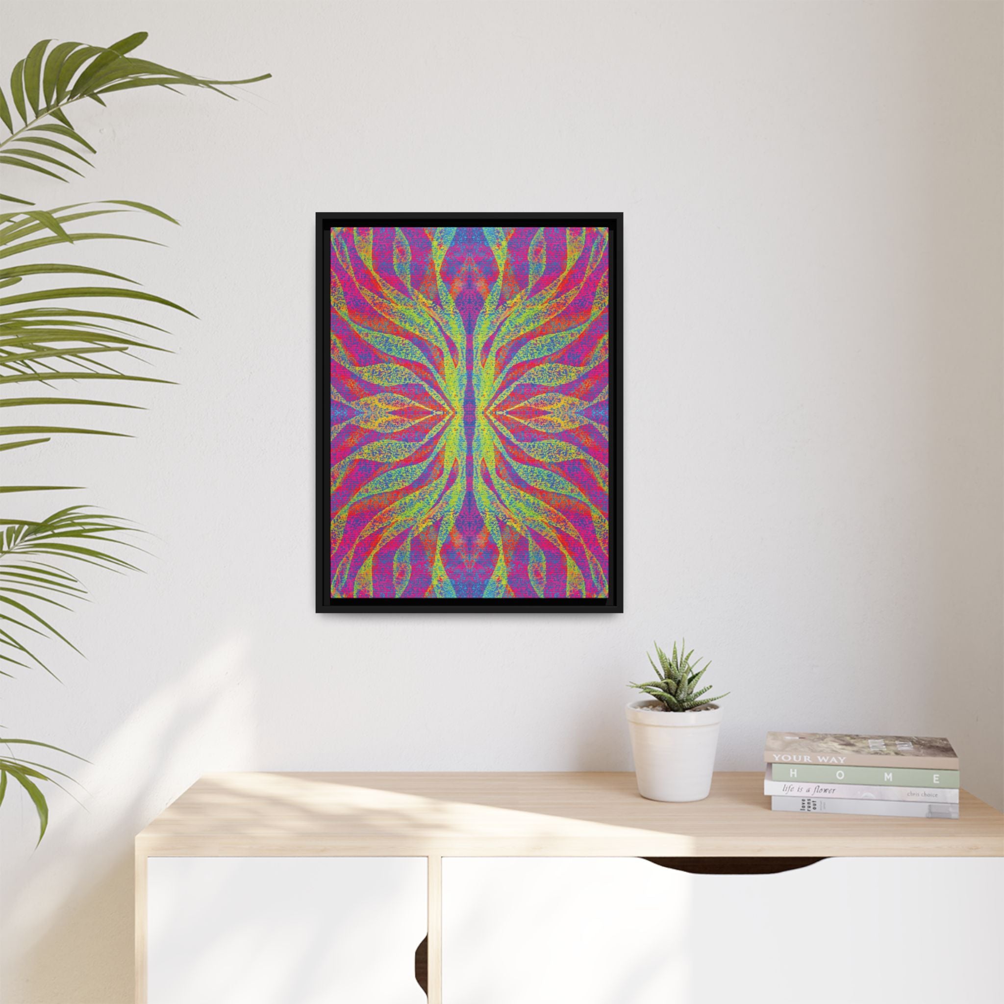 Wave Matte Canvas, Framed