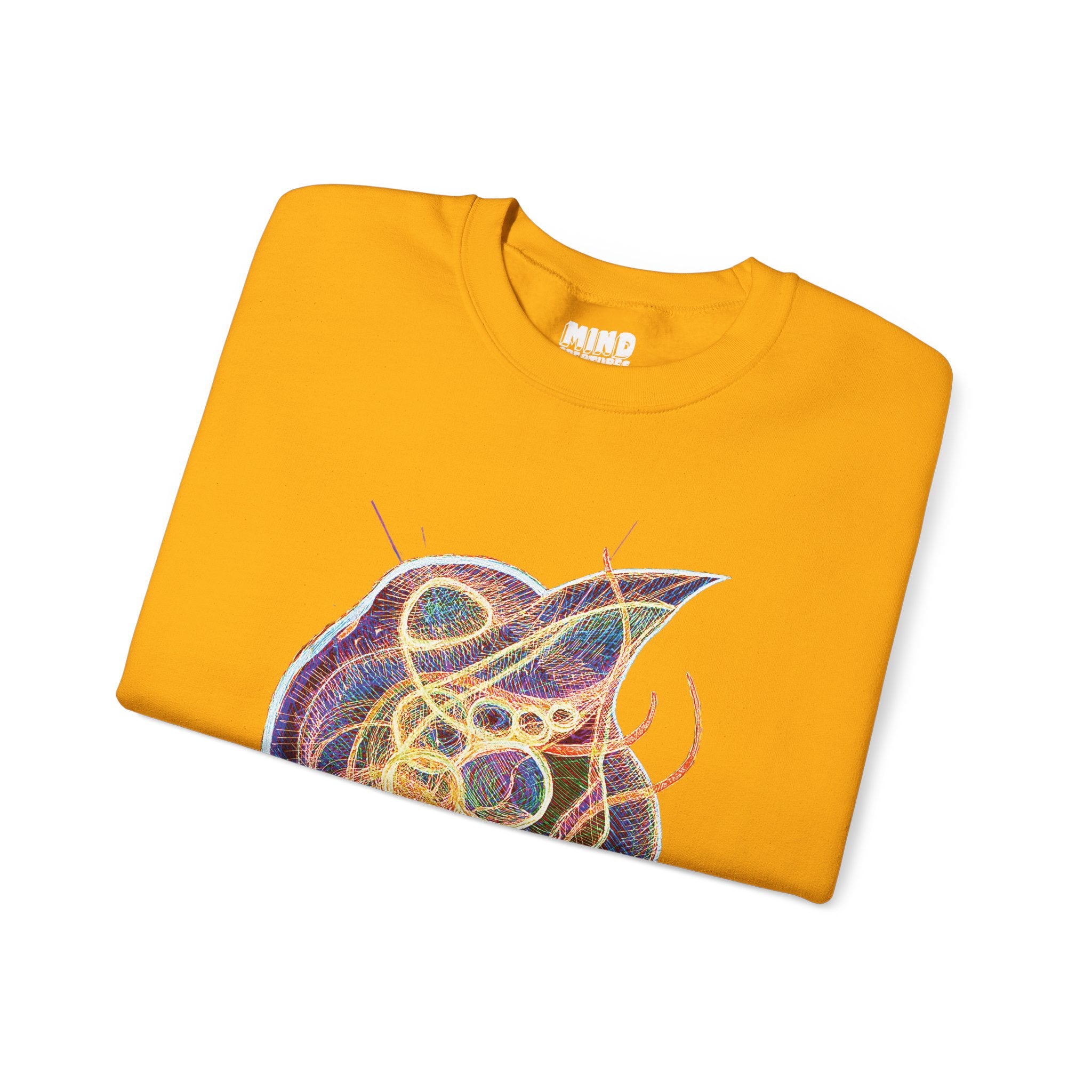 Renewal (Electric Yellow & Purple) Unisex Heavy Blend™ Crewneck Sweatshirt