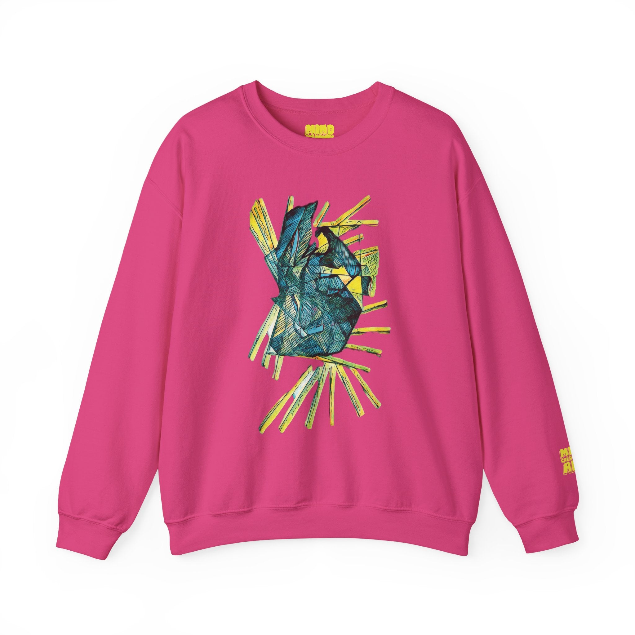 Lightspeed (Teal) Unisex Heavy Blend™ Crewneck Sweatshirt