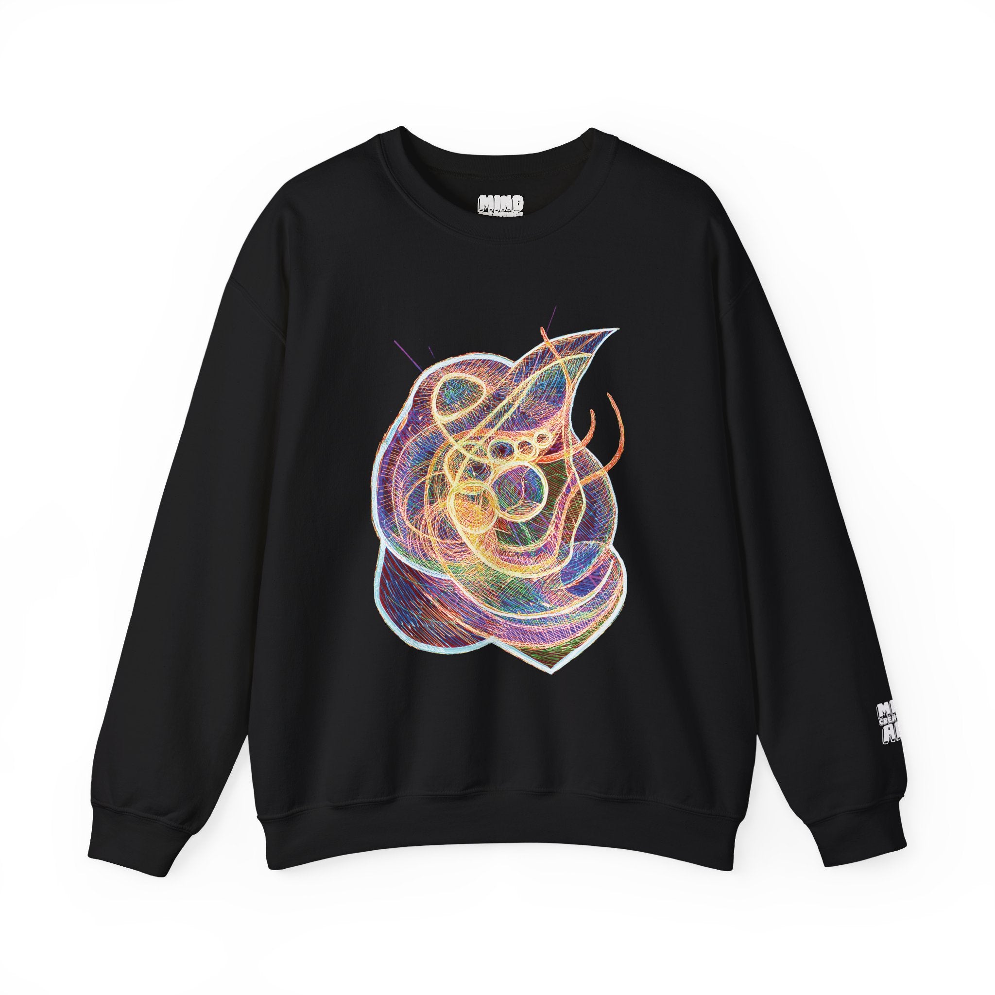 Renewal (Electric Yellow & Purple) Unisex Heavy Blend™ Crewneck Sweatshirt