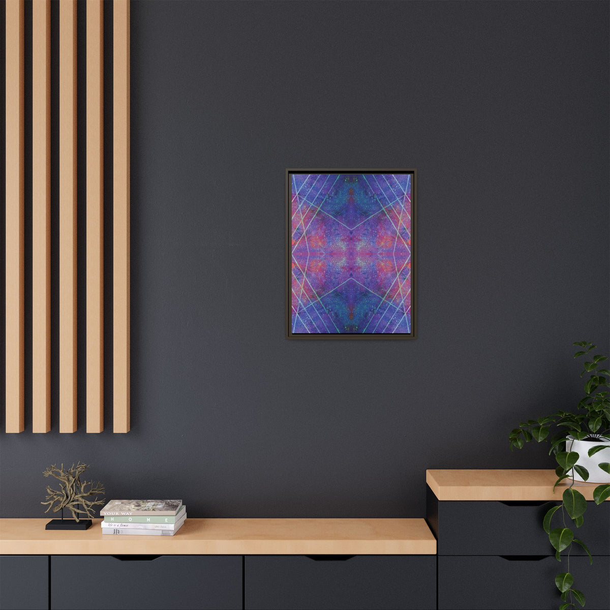 Fortune Matte Canvas, Framed