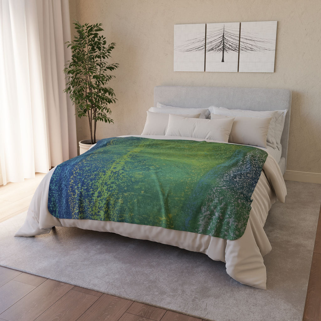 Disrupt Fleece Sherpa Blanket