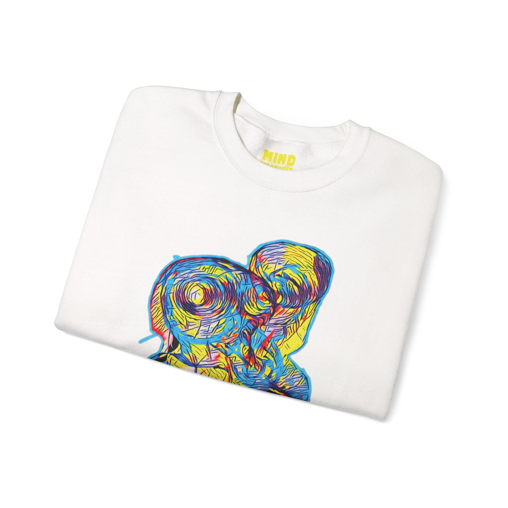Curiosity (Neon) Unisex Heavy Blend™ Crewneck Sweatshirt