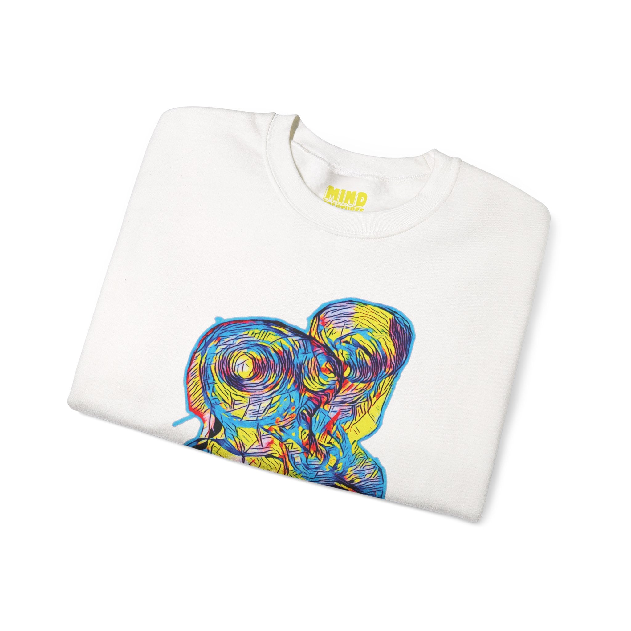 Curiosity (Neon) Unisex Heavy Blend™ Crewneck Sweatshirt