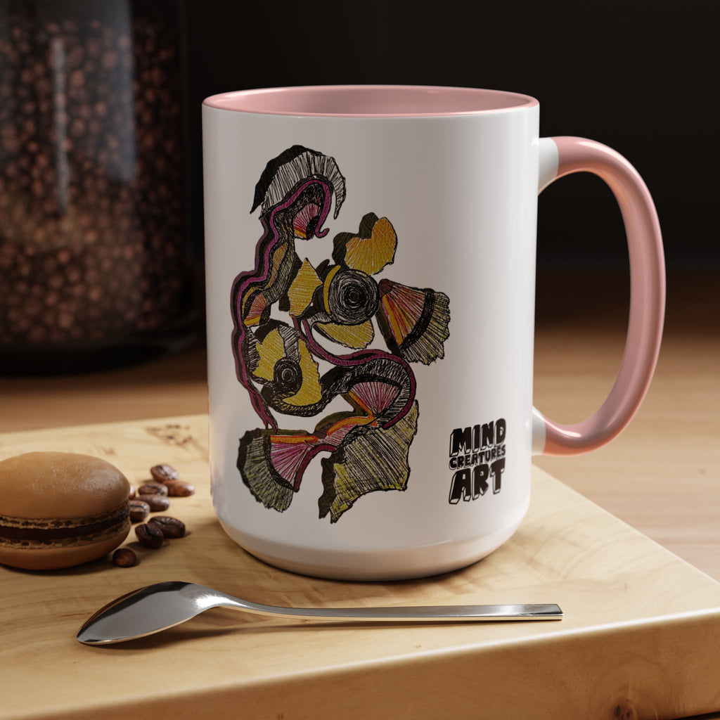 Crimson Teacher Accent Coffee Mug (11oz, 15oz)