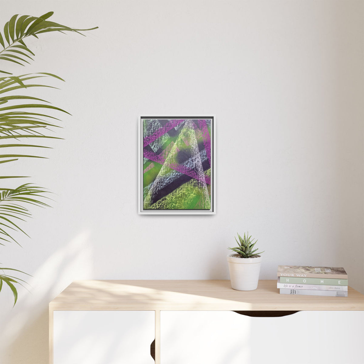 Believe (V4) Matte Canvas, Framed