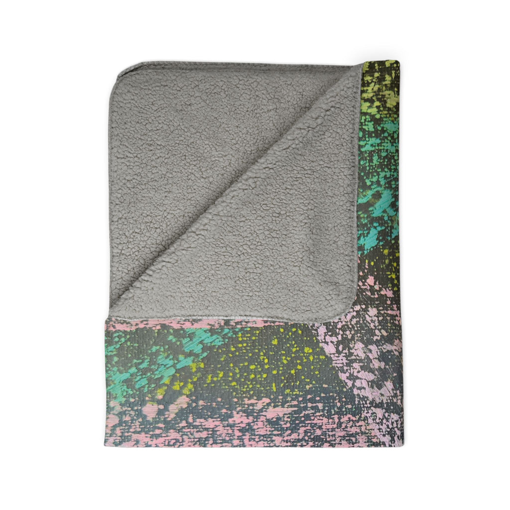 Stream Fleece Sherpa Blanket