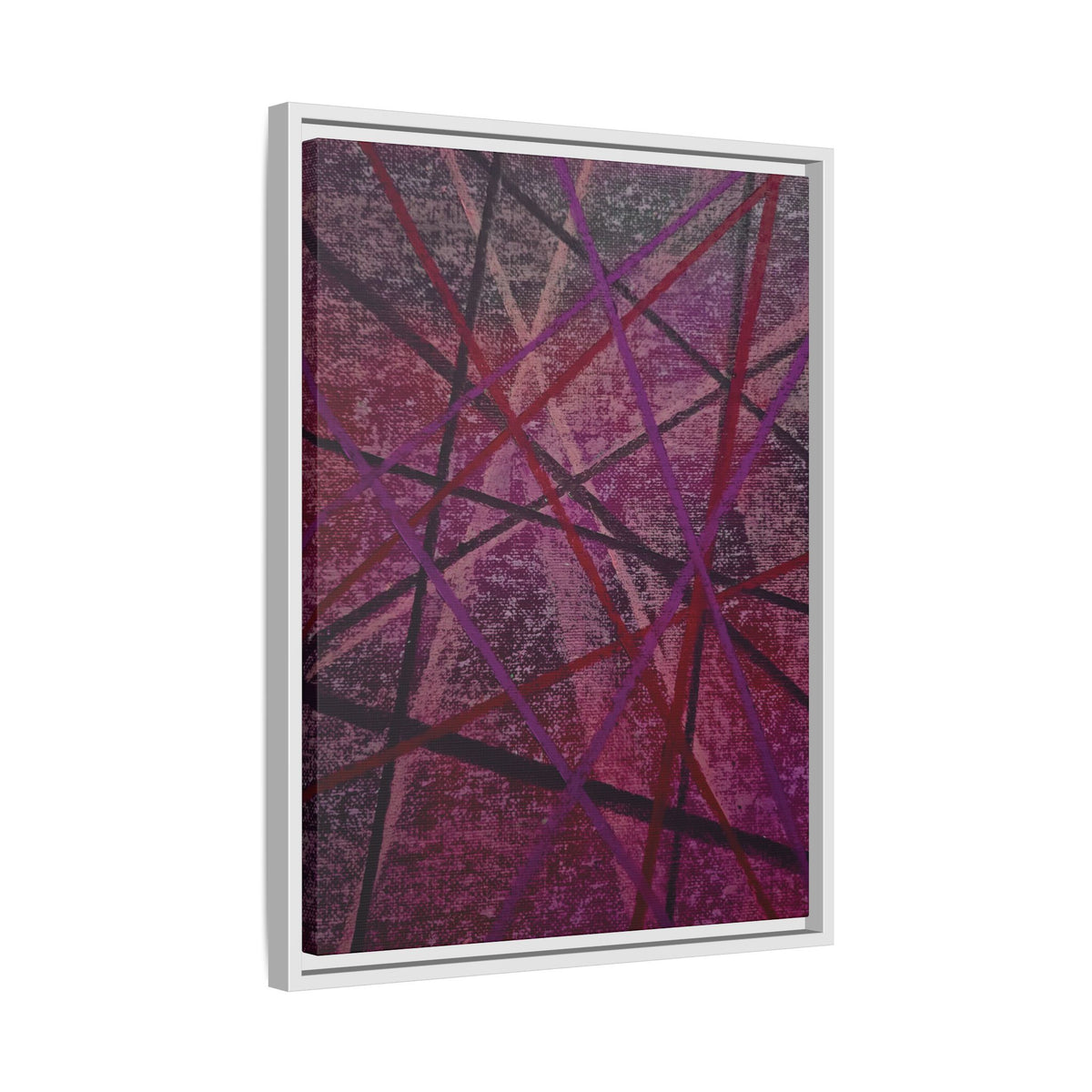 Knots Matte Canvas, Framed