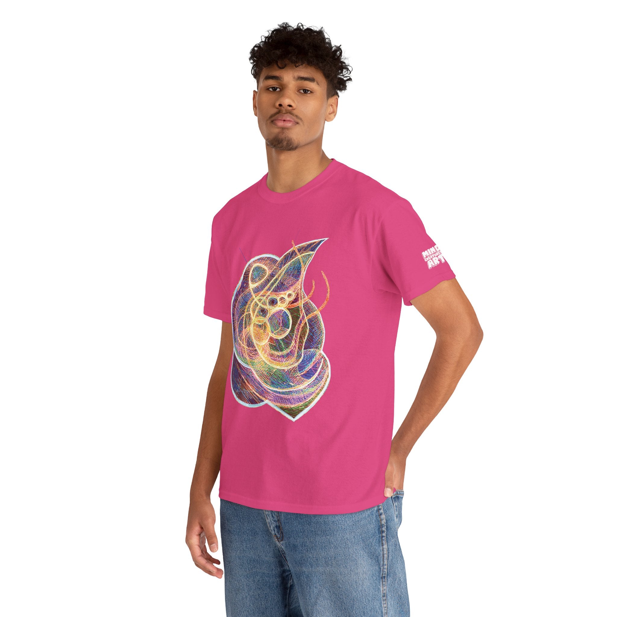 Renewal (Electric Yellow & Purple) Unisex Heavy Cotton Tee