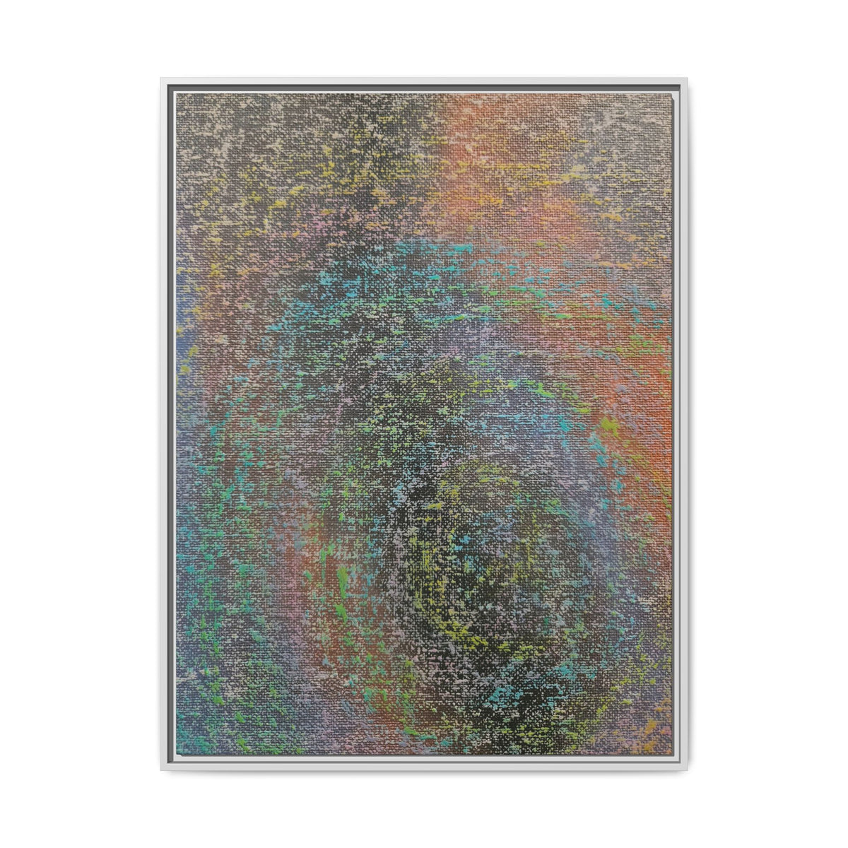 Iridescent Matte Canvas, Framed