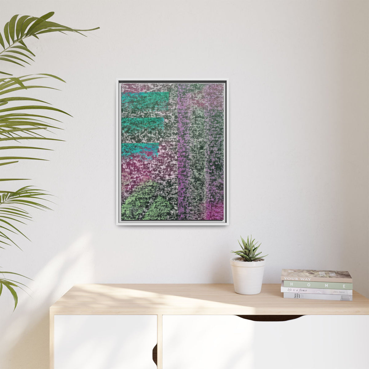 Relativity (V2) Matte Canvas, Framed