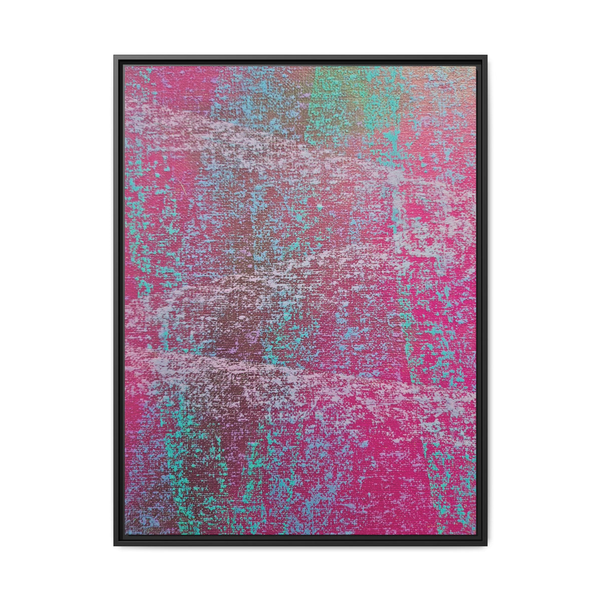 Hazy (V2) Matte Canvas, Framed