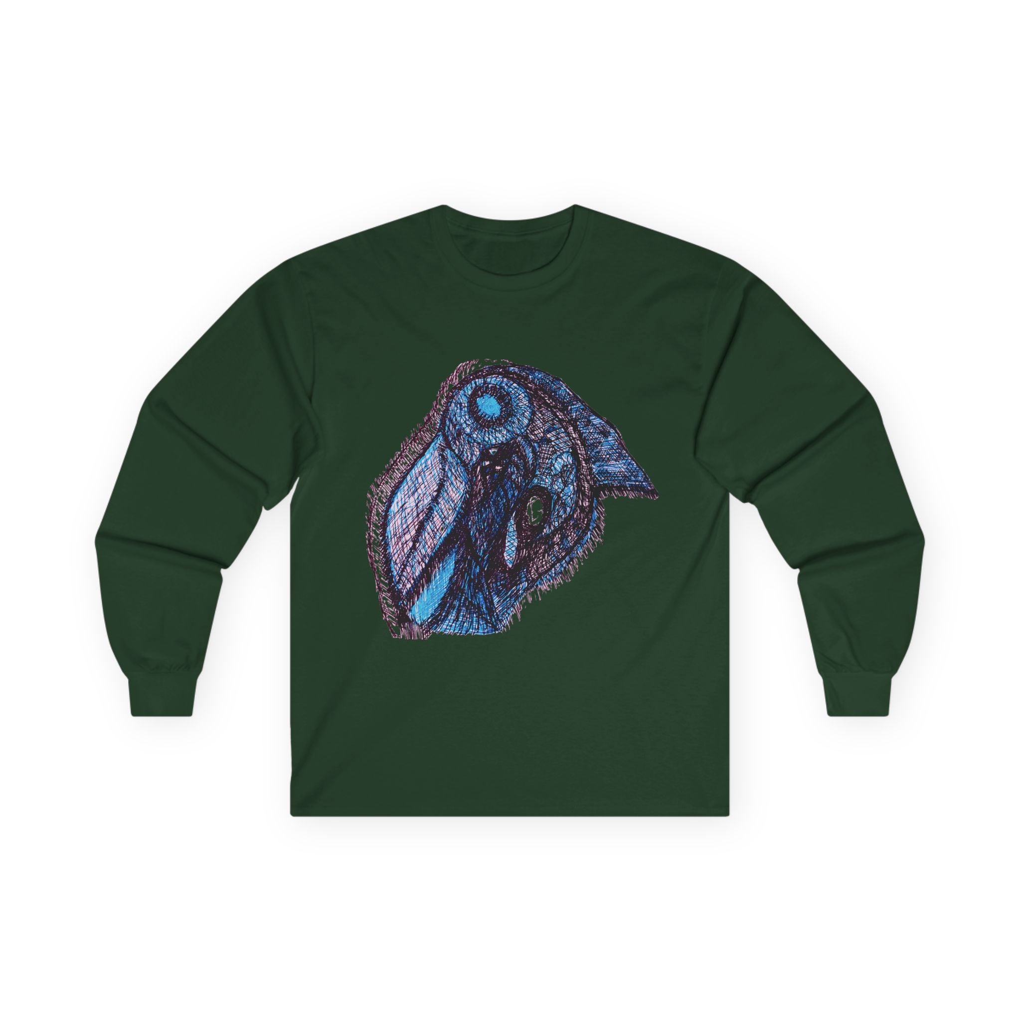 Who Are You? (Blue) Unisex Ultra Cotton Long Sleeve Tee