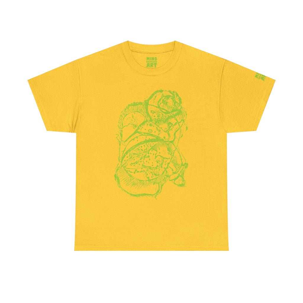 Exploration (Lime) Unisex Heavy Cotton Tee