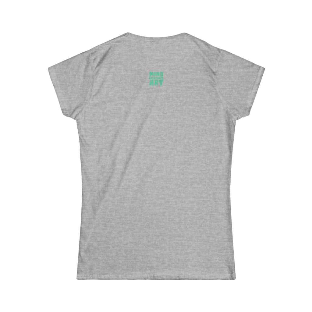 Davy Jones (Electric Teal) Women's Softstyle Tee