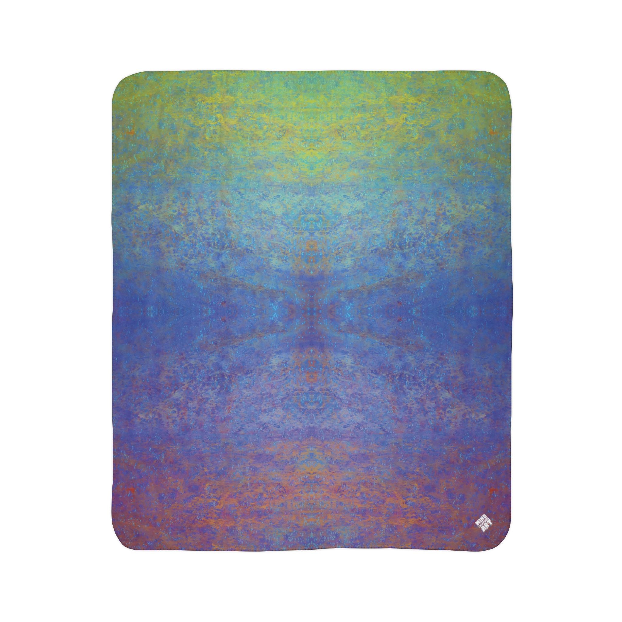 Hourglass (V13) Fleece Sherpa Blanket