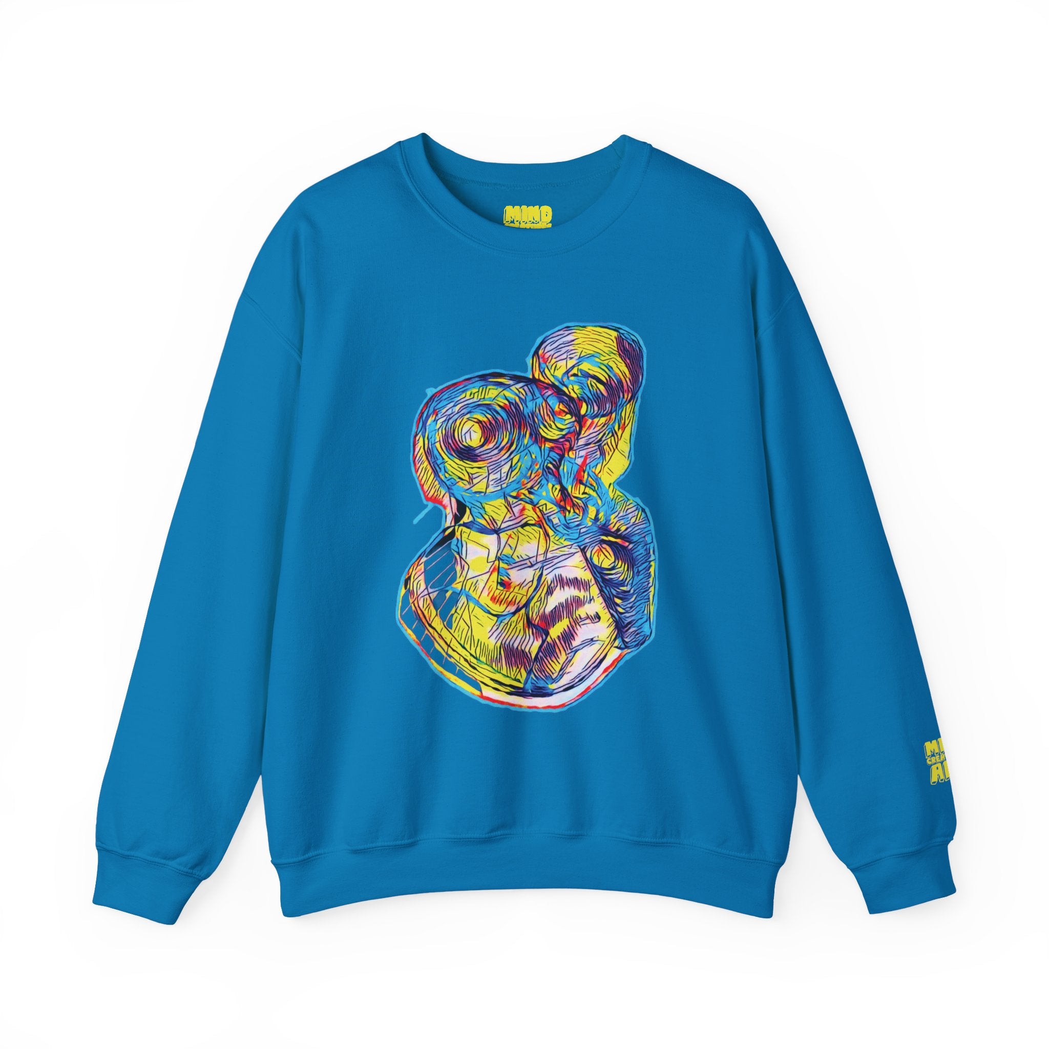Curiosity (Neon) Unisex Heavy Blend™ Crewneck Sweatshirt