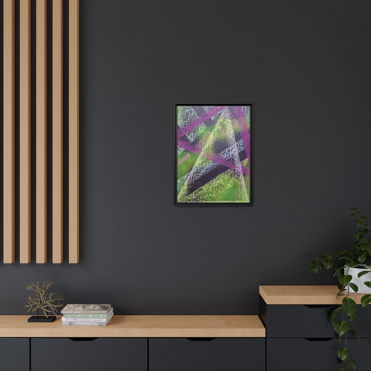 Believe (V4) Matte Canvas, Framed