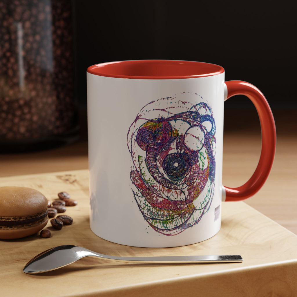 Spiraling Accent Coffee Mug (11oz, 15oz)