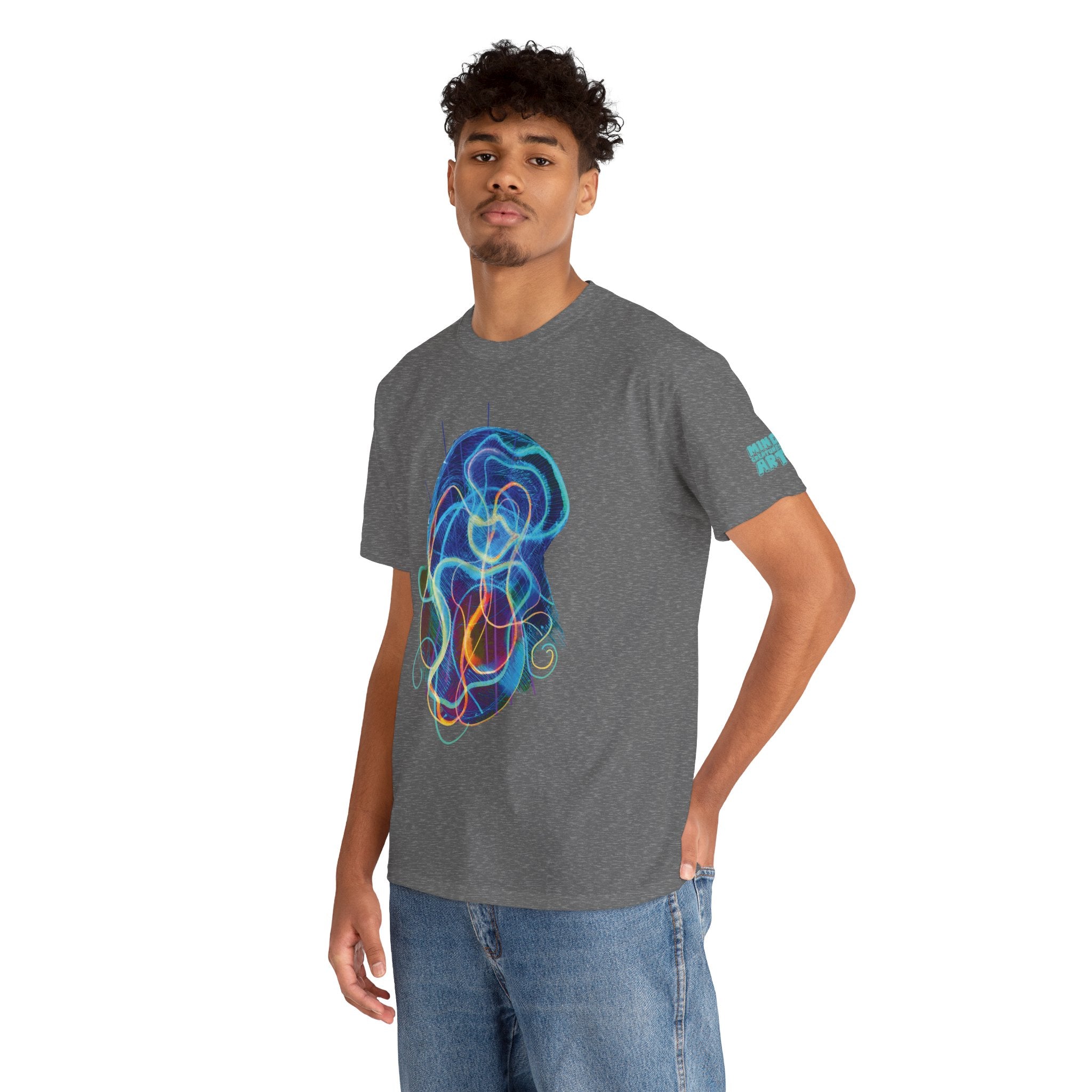 Davy Jones (Electric Blue) Unisex Heavy Cotton Tee
