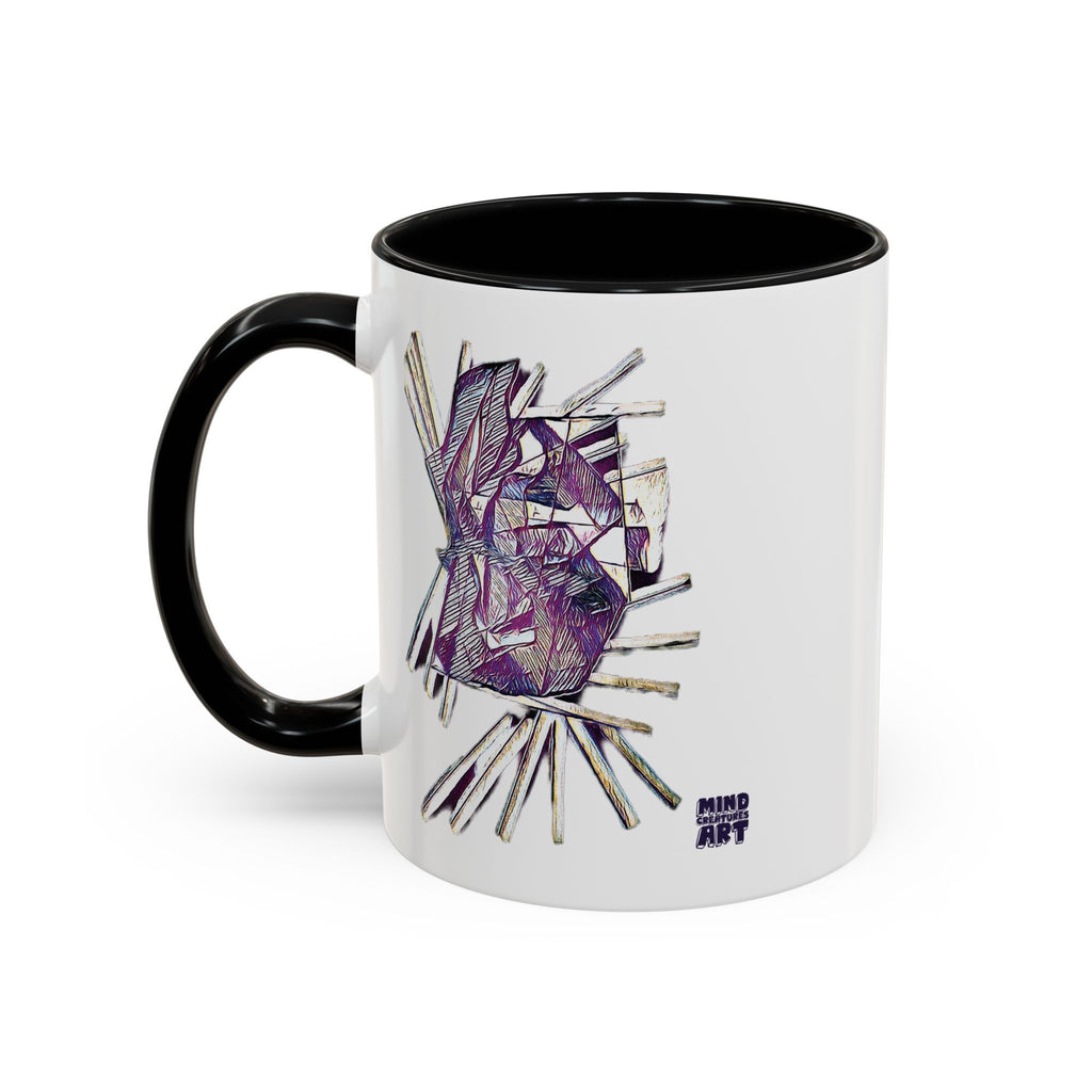 Lightspeed (Purple) Accent Coffee Mug (11oz, 15oz)