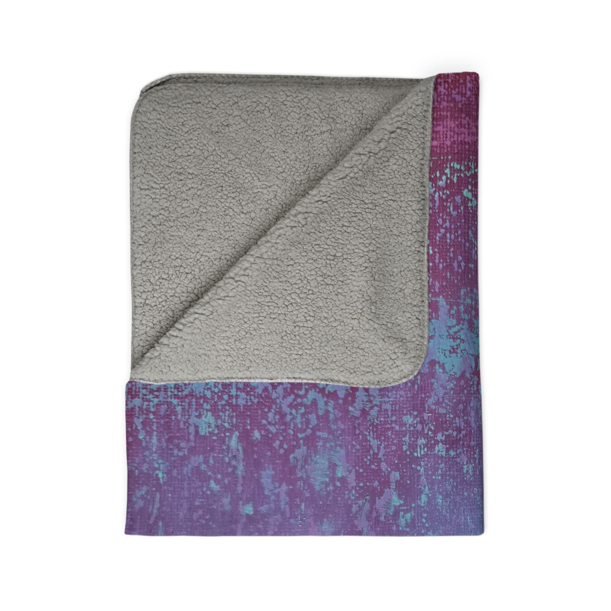 Disrupt Fleece Sherpa Blanket