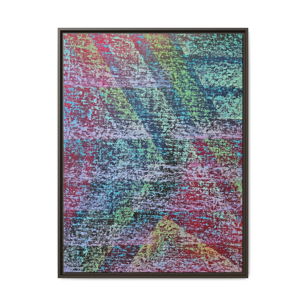 Elocution Matte Canvas, Framed