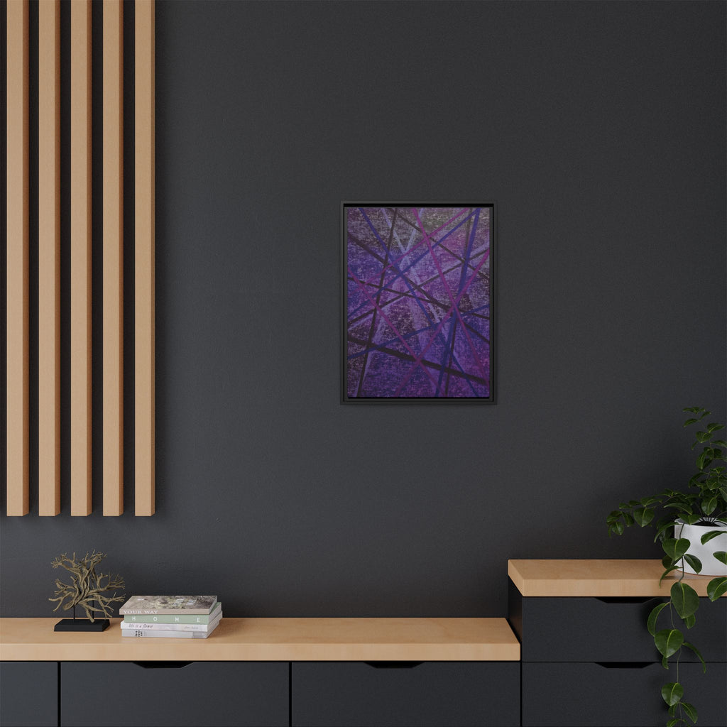 Knots (V2) Matte Canvas, Framed