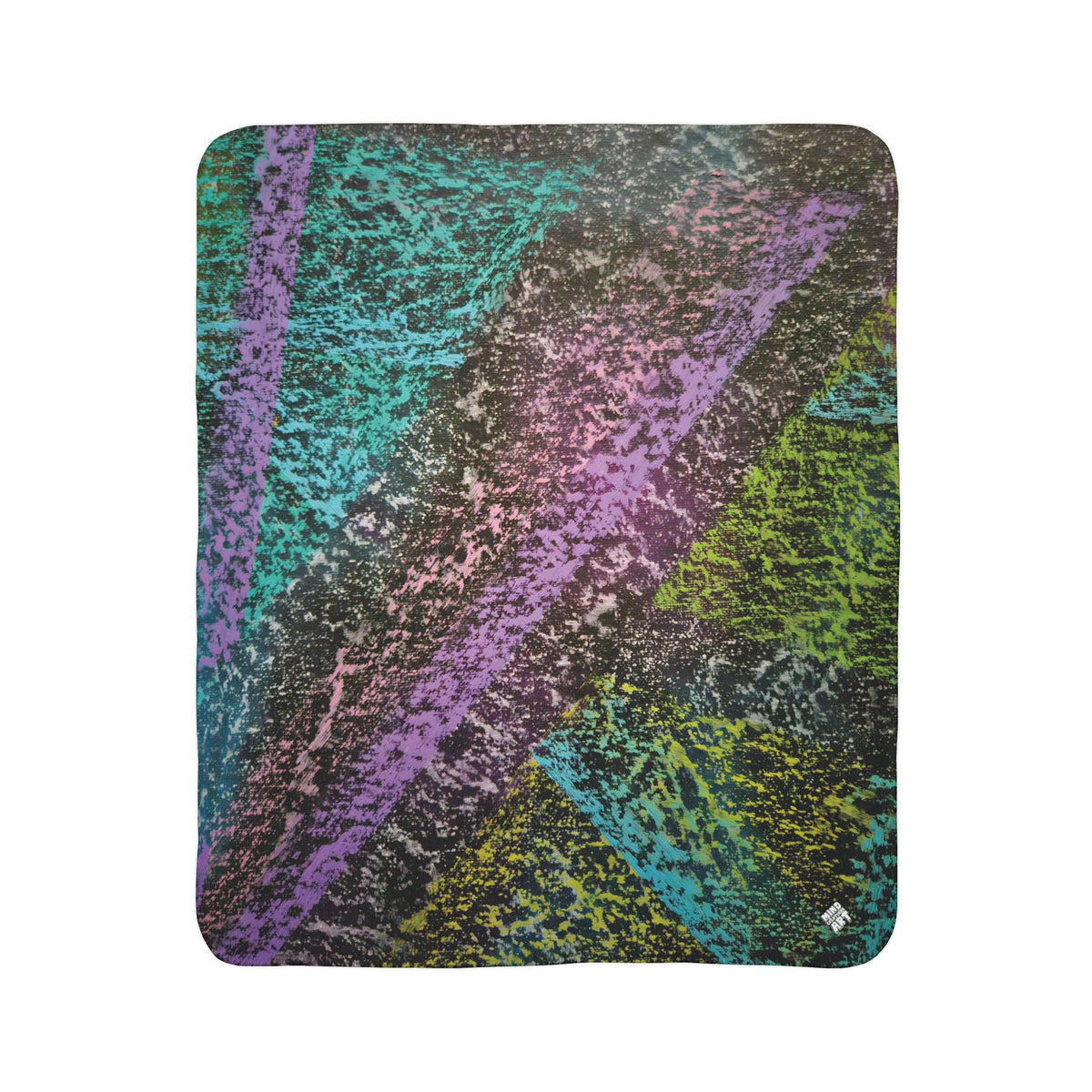 Code Fleece Sherpa Blanket