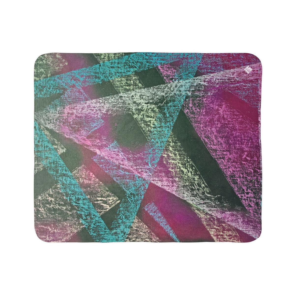 Believe Fleece Sherpa Blanket