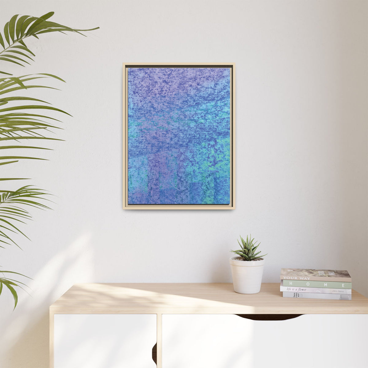 Oceanic (V2) Matte Canvas, Framed