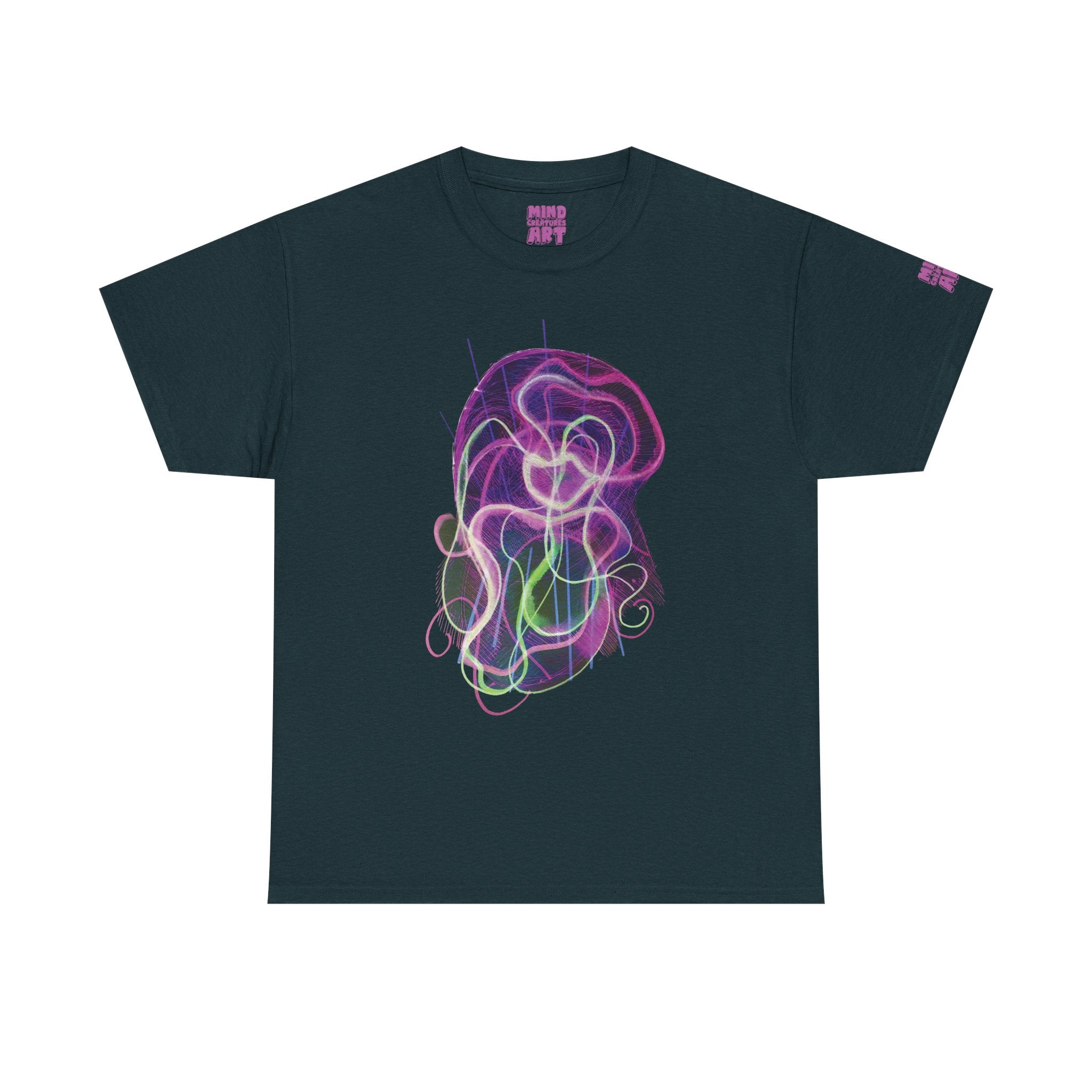 Davy Jones (Electric Purple) Unisex Heavy Cotton Tee