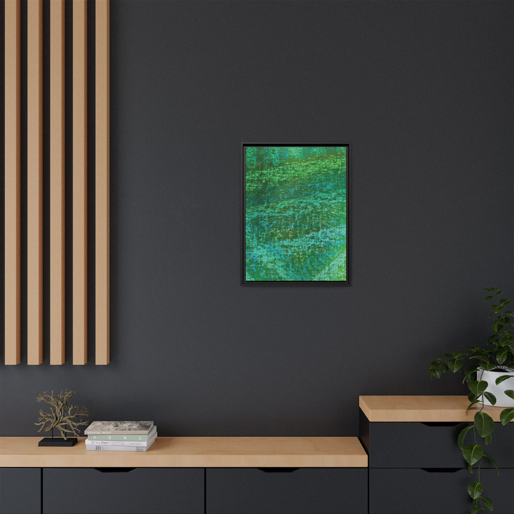 Lagoon (V2) Matte Canvas, Framed