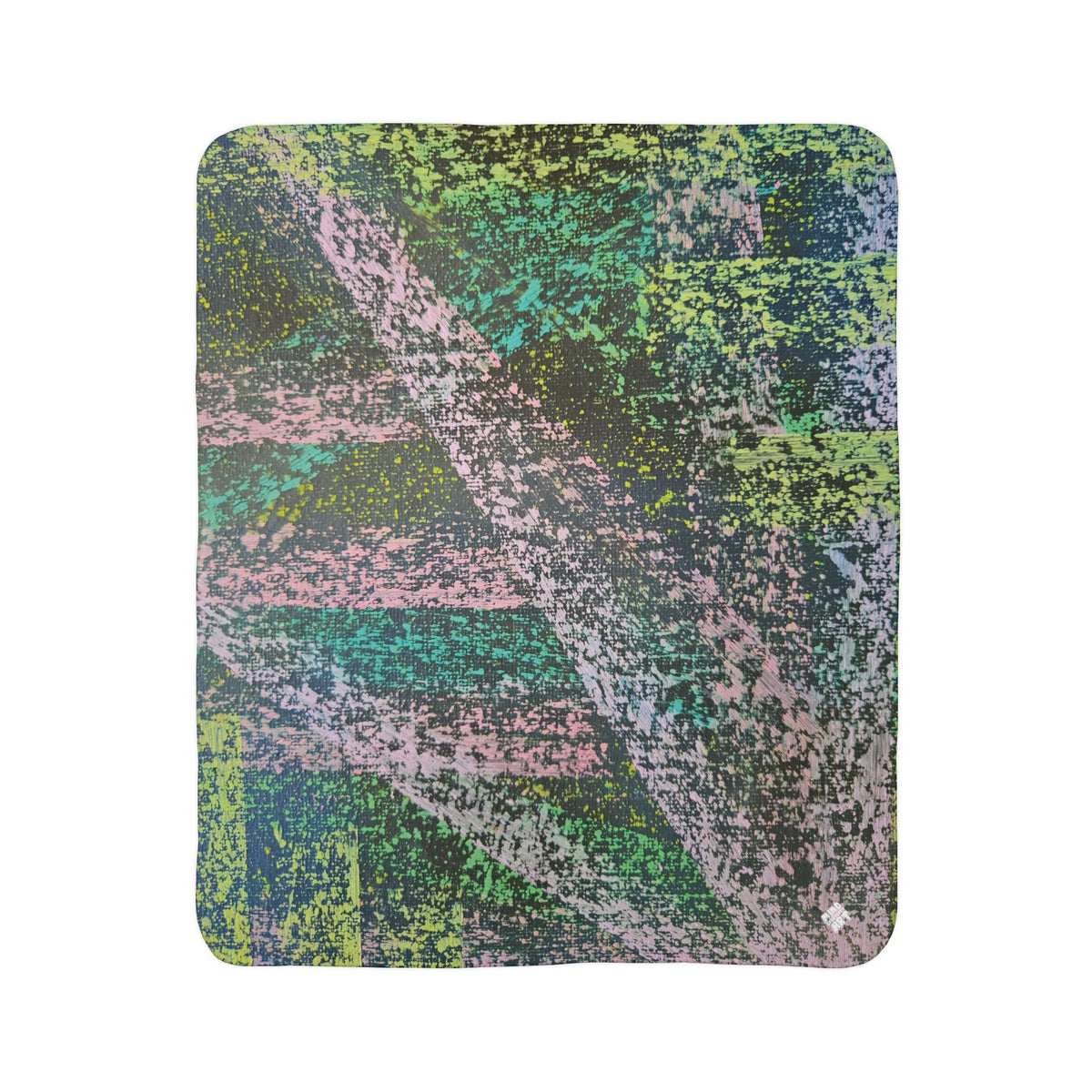 Stream Fleece Sherpa Blanket